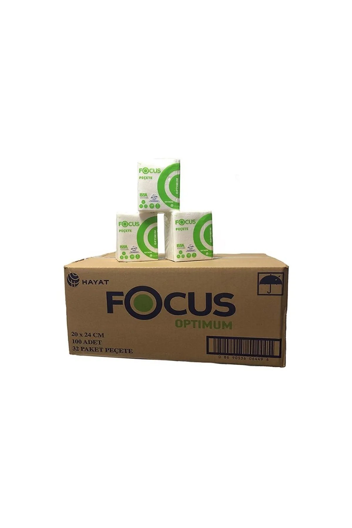 Focus Optimum Peçete 100 Lü (32 Adet)